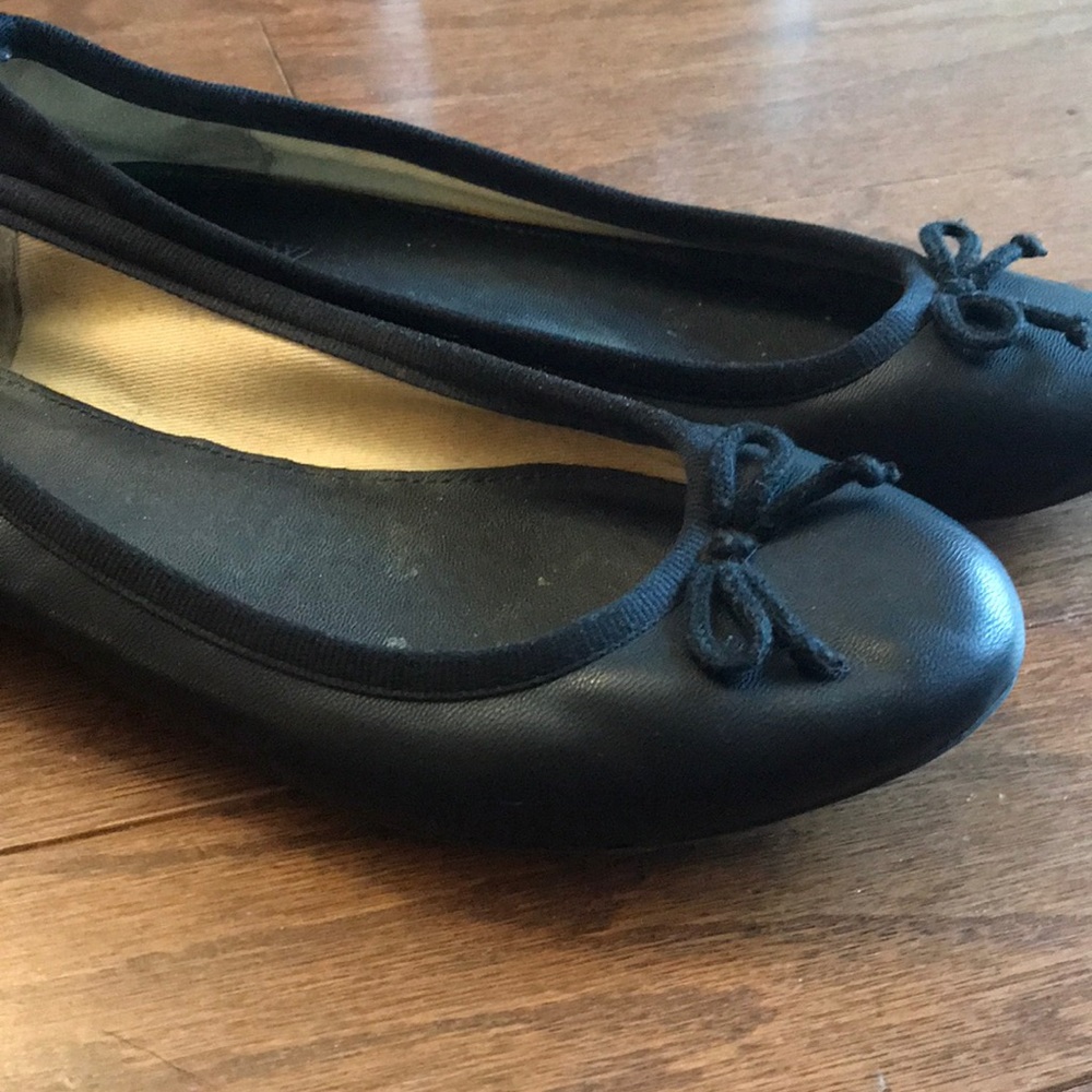 JCREW Black ballet flats SZ 6